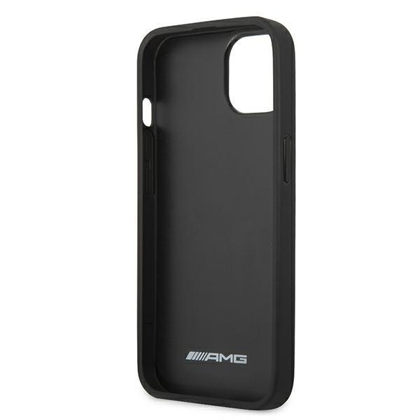 AMG AMHCP13SGSEBK iPhone 13 mini 5,4" czarny/black hardcase Leather